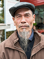 Vietnamese old man